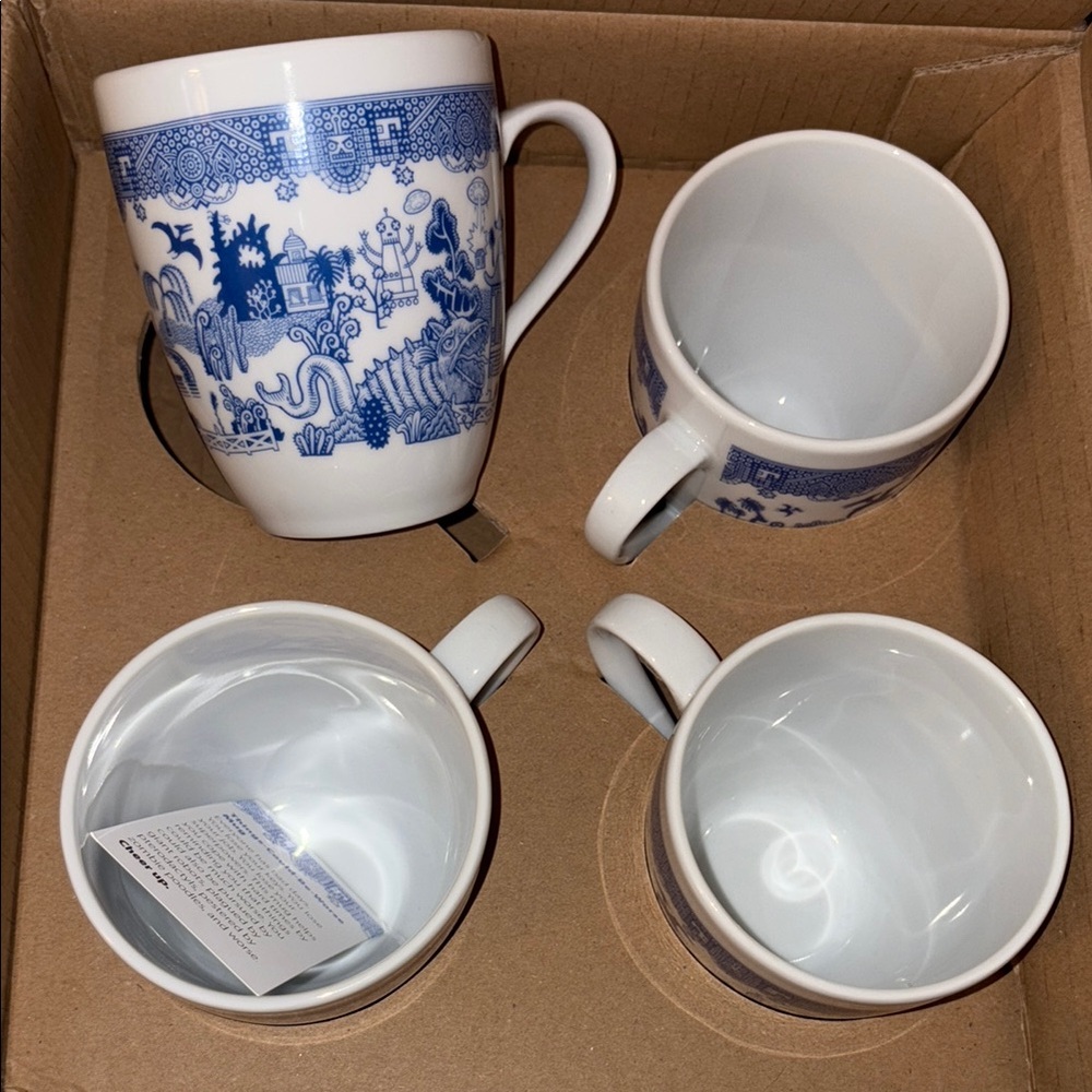 Ceramic Tea Cup Set